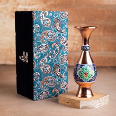 گلدان مس و پرداز 16 — نمای ۱