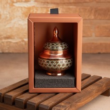 قندان مس و خاتم کوچک — نمای ۱