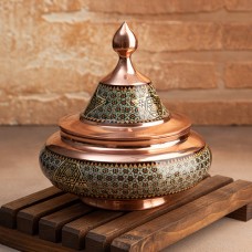 قندان مس و خاتم بزرگ — نمای ۱