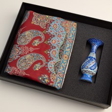 پک گلدان مینا و ترمه — نمای ۱