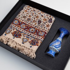 پک گلدان مینا و قلمکاری — نمای ۱