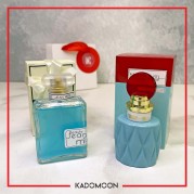 ست زنانه آبی قرمز