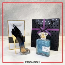 ست زنانه مشکی آبی — نمای ۱