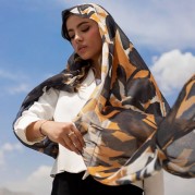 شال طرح چکامه