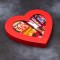 جعبه قلبی پاستیل شکلات