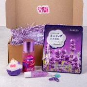 پک هدیه رز بنفش